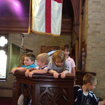 Children at the Pulpit